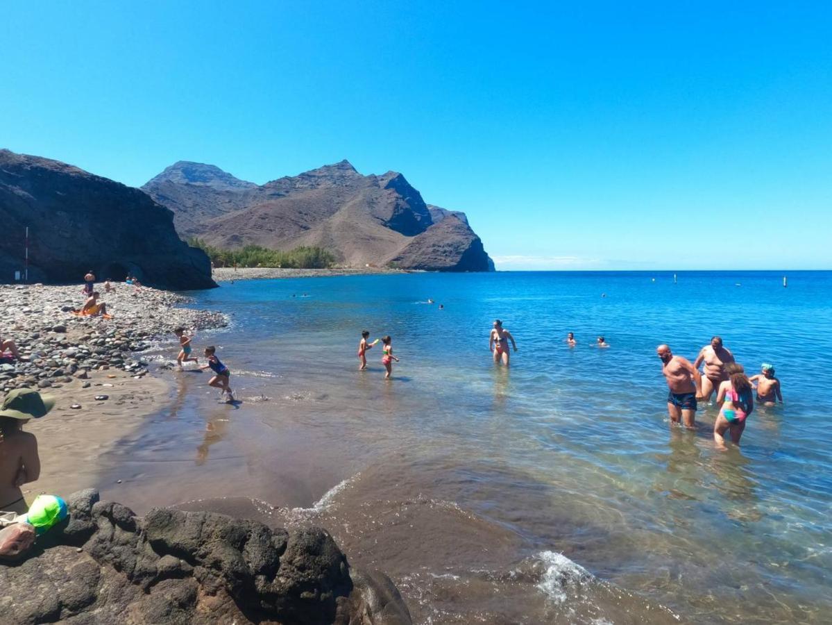הוילה San Nicolás Casa En La Playa, Aldea Coast מראה חיצוני תמונה